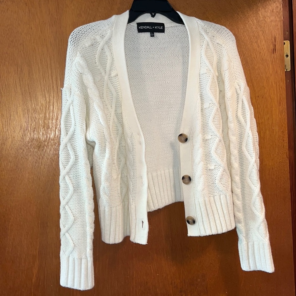 White Cardigan